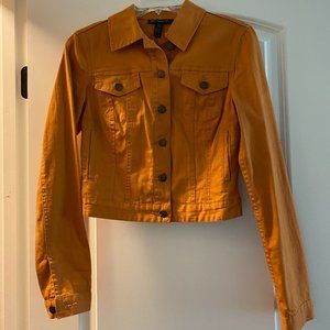 INC International Concepts Orange Button Jacket